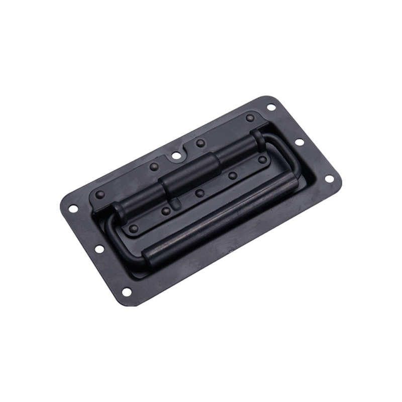 LS504-3 Gagang Pintu Dasar Baja Karbon Hitam